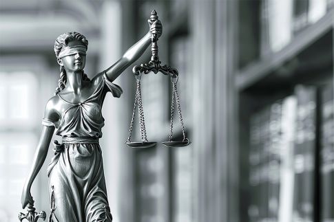 Foto: Statue von Justitia